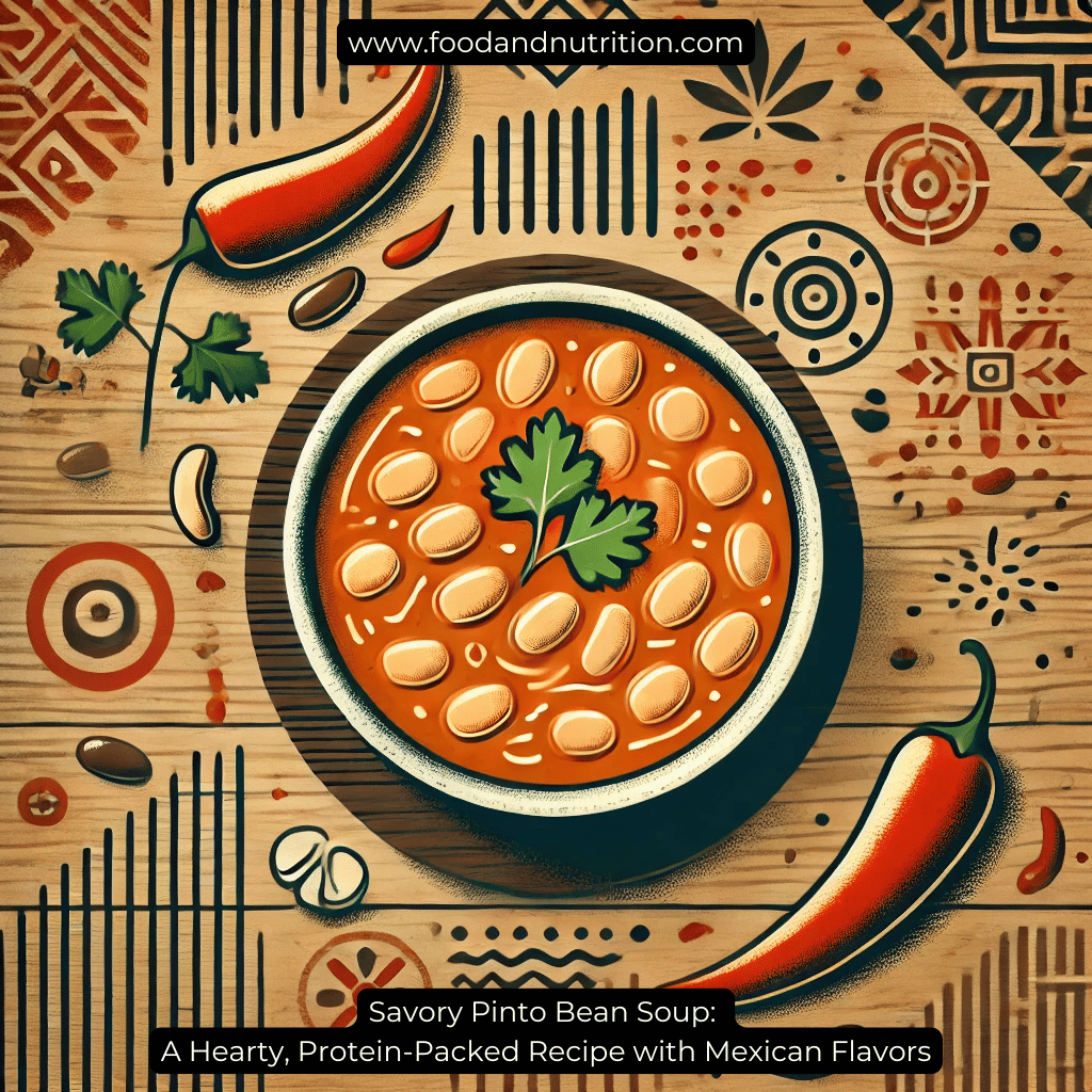 Savory Pinto Bean Soup: A Hearty, Protein-Packed Recipe with Mexican Flavors