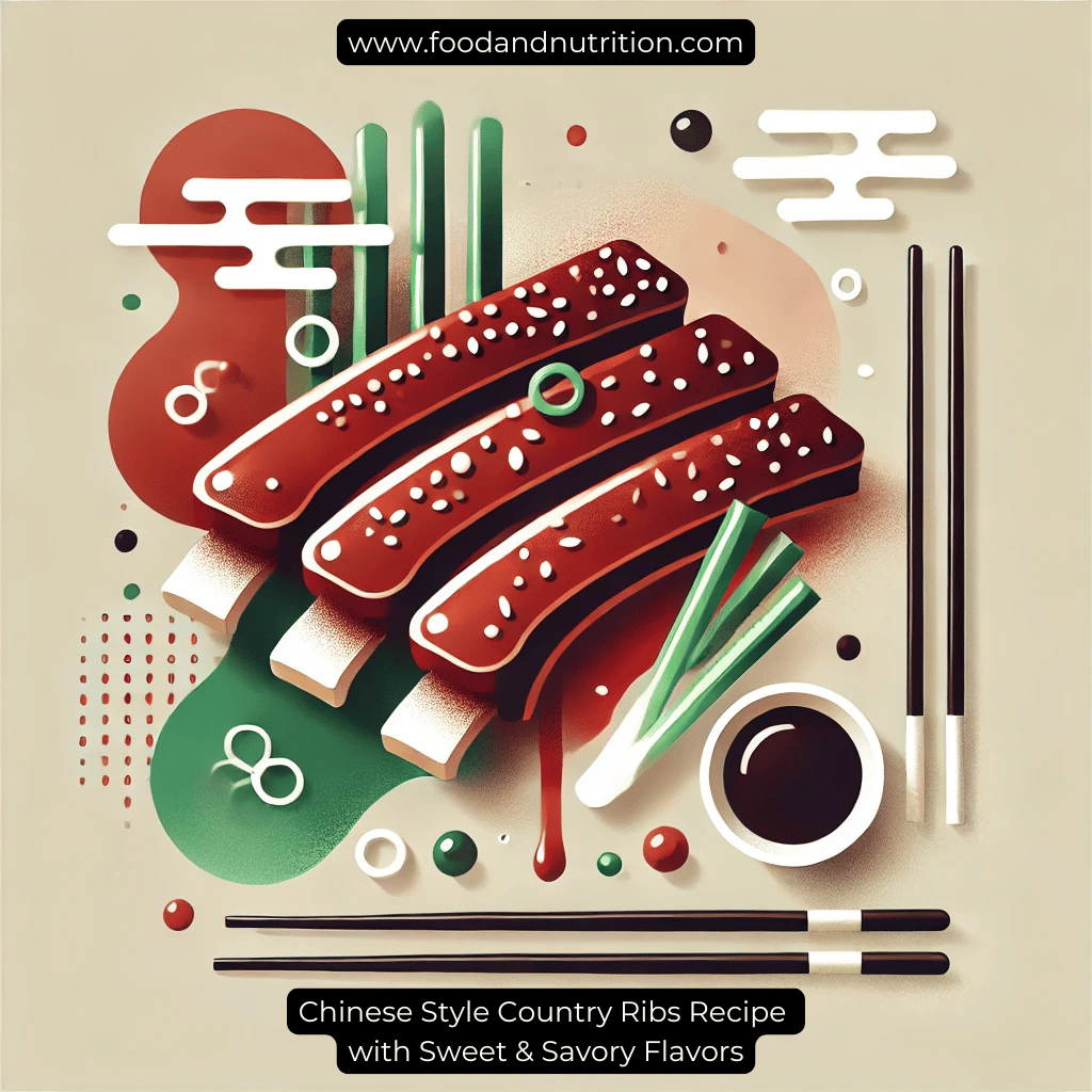 Chinese Style Country Ribs Recipe with Sweet & Savory Flavors