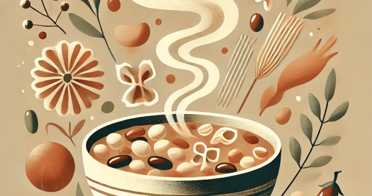 Pasta, Garbanzo & Kidney Bean Soup – Hearty & Nutritious Recipe