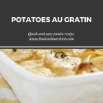 POTATOES AU GRATIN