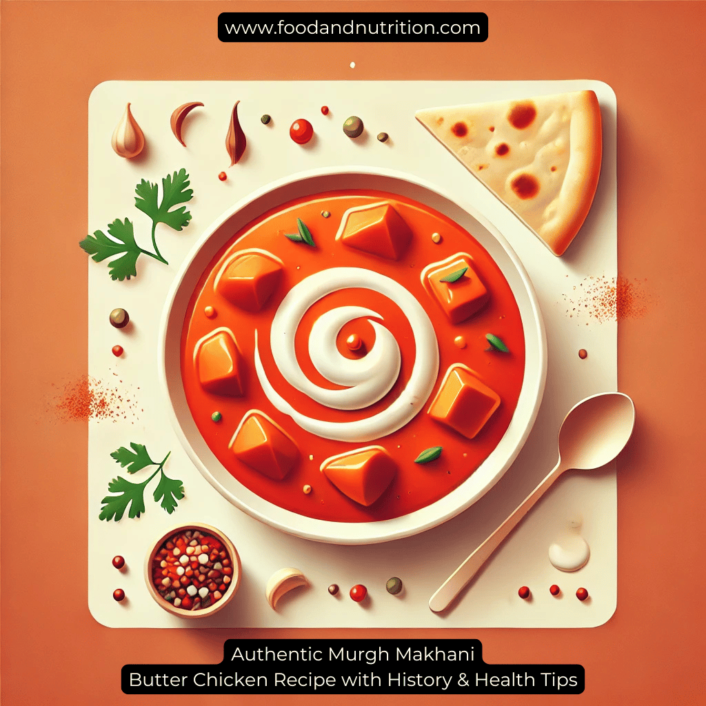 Authentic Murgh Makhani – Butter Chicken Recipe with History & Health Tips