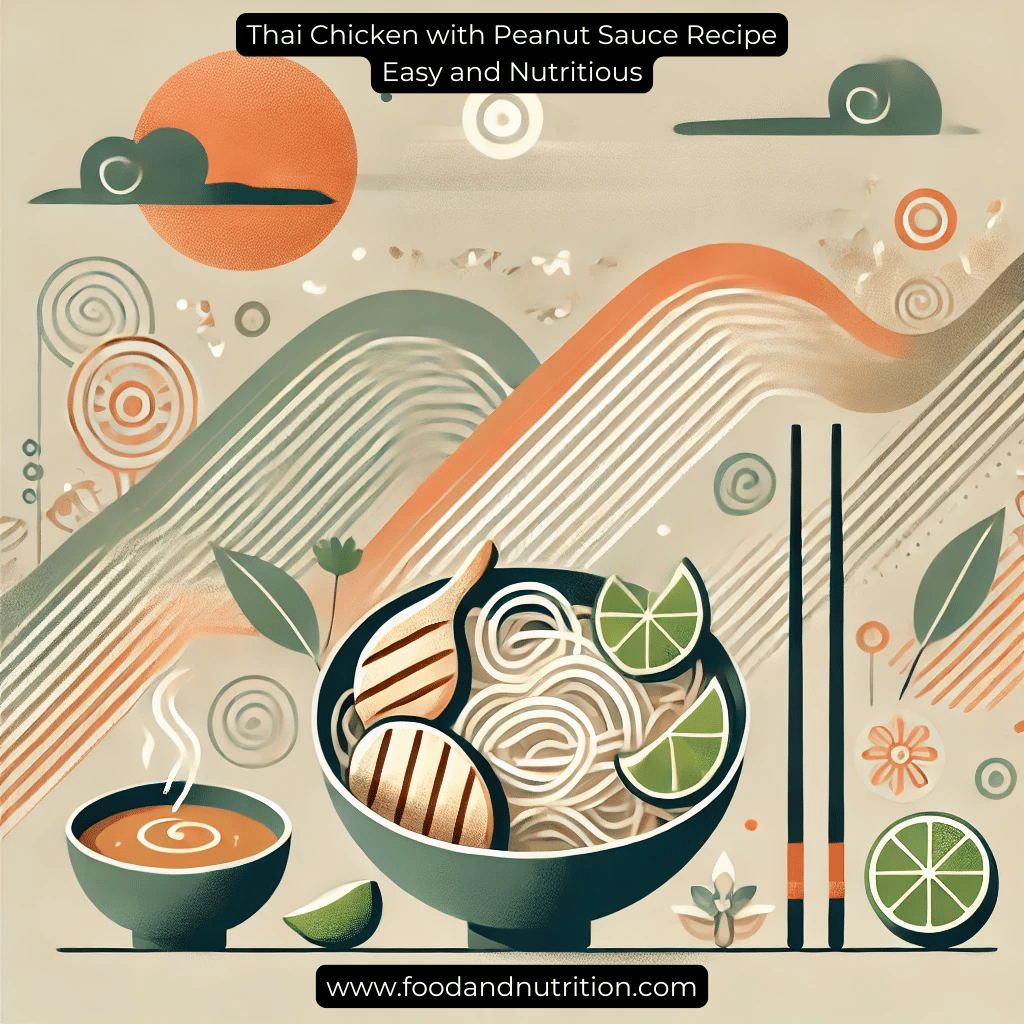 Thai Chicken with Peanut Sauce Recipe | Easy and Nutritious