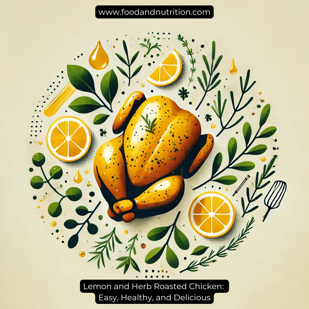 Lemon and Herb Roasted Chicken: Easy, Healthy, and Delicious