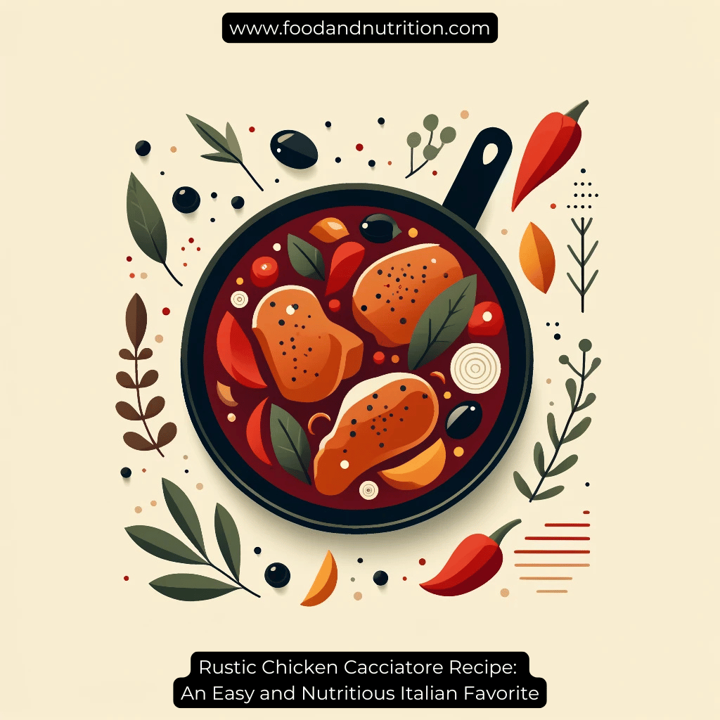 Rustic Chicken Cacciatore Recipe: An Easy and Nutritious Italian Favorite