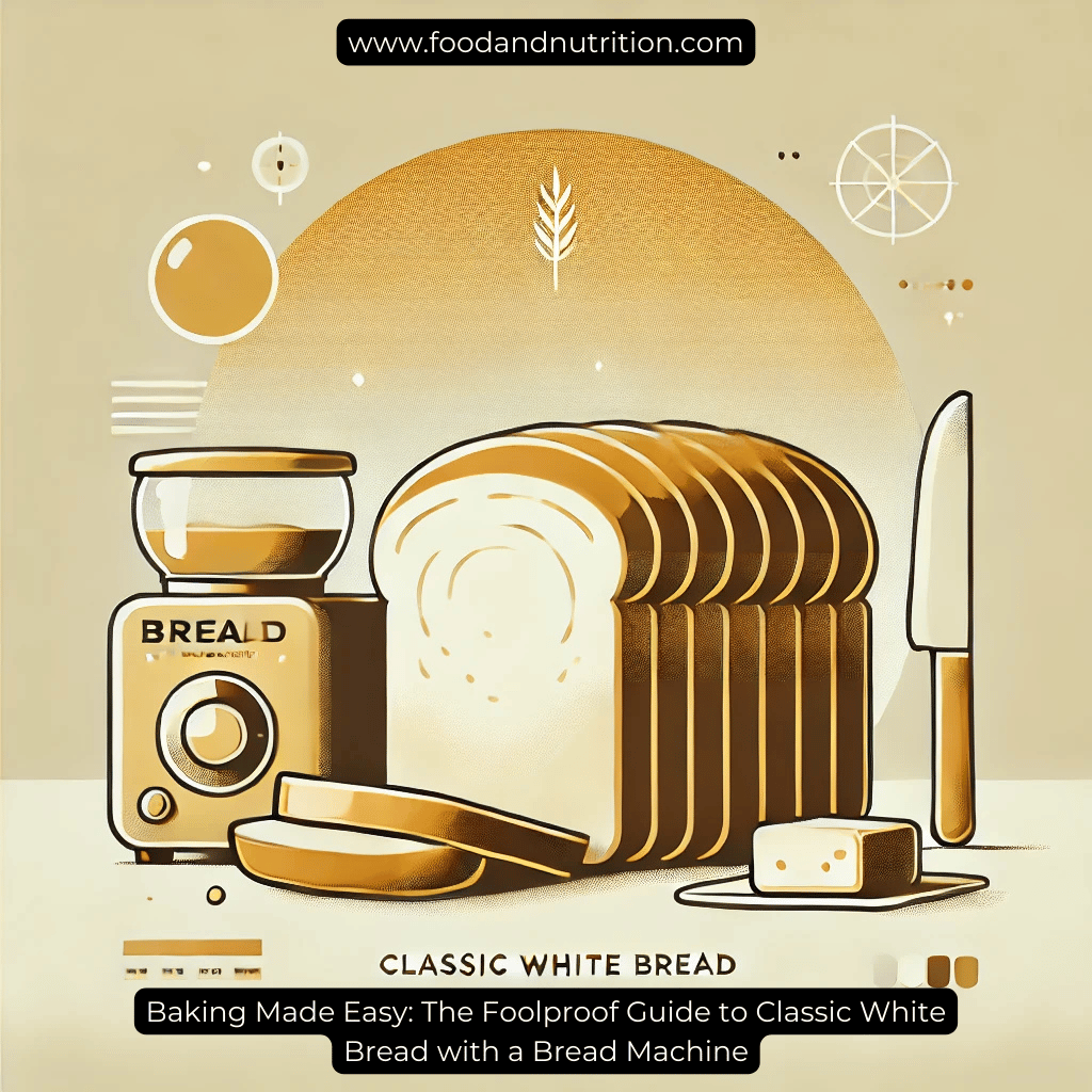 Baking Made Easy: The Foolproof Guide to Classic White Bread with a Bread Machine