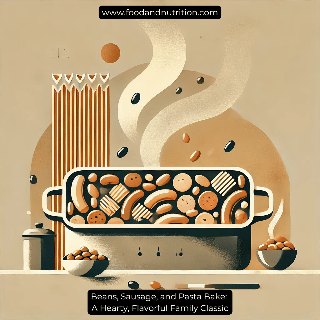 Beans, Sausage, and Pasta Bake: A Hearty, Flavorful Family Classic