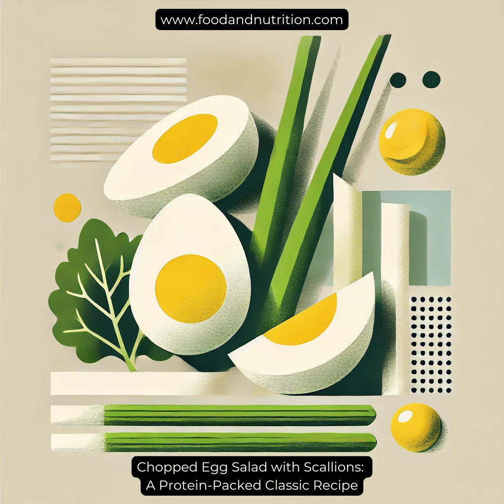 Chopped Egg Salad with Scallions: A Protein-Packed Classic Recipe
