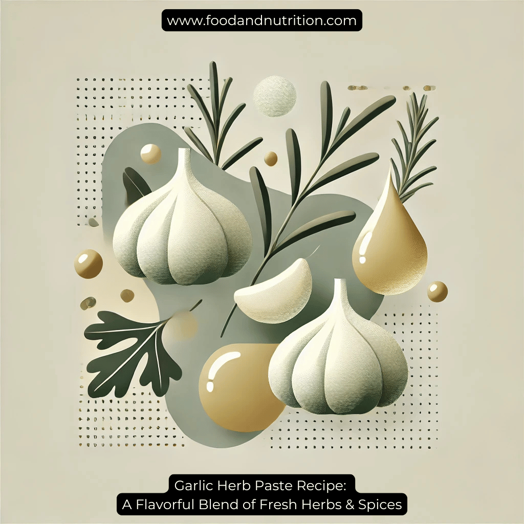 Garlic Herb Paste Recipe: A Flavorful Blend of Fresh Herbs & Spices