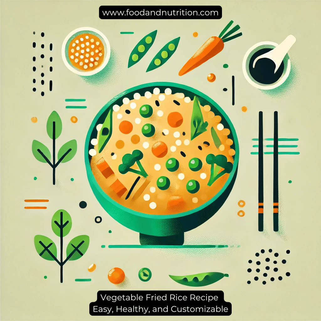 Vegetable Fried Rice Recipe – Easy, Healthy, and Customizable