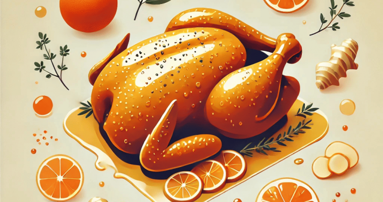 Whole Orange Ginger Chicken Recipe – Sweet, Spicy & Savory