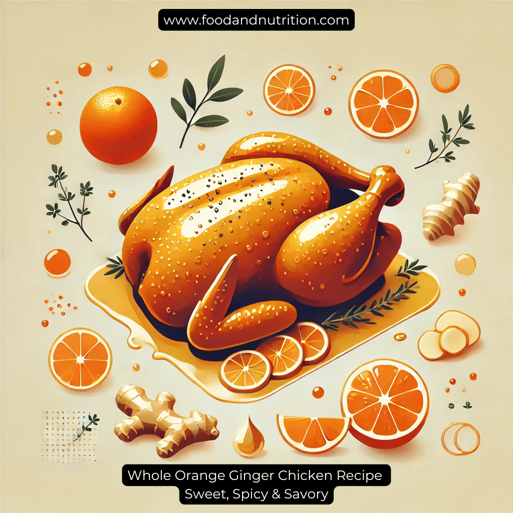 Whole Orange Ginger Chicken Recipe – Sweet, Spicy & Savory