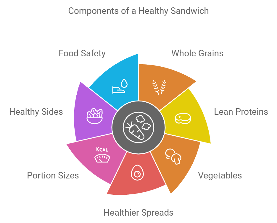 Components to Make Healthy Sandwich Choices
