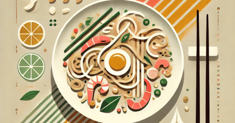 Authentic Pad Thai Recipe: Chicken, Shrimp, and Rice Noodles