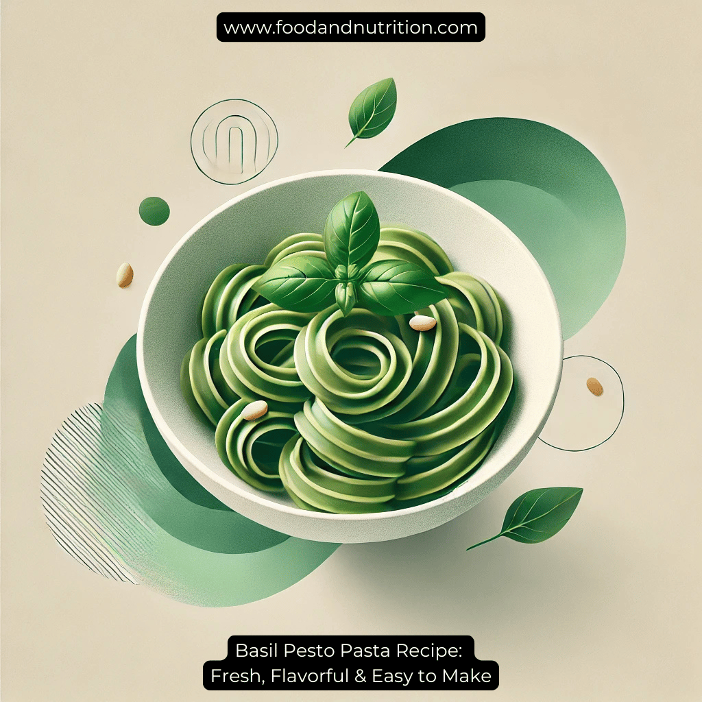 Basil Pesto Pasta Recipe: Fresh, Flavorful & Easy to Make