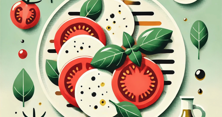 Caprese Salad Recipe: Fresh Mozzarella, Tomatoes & Basil Magic