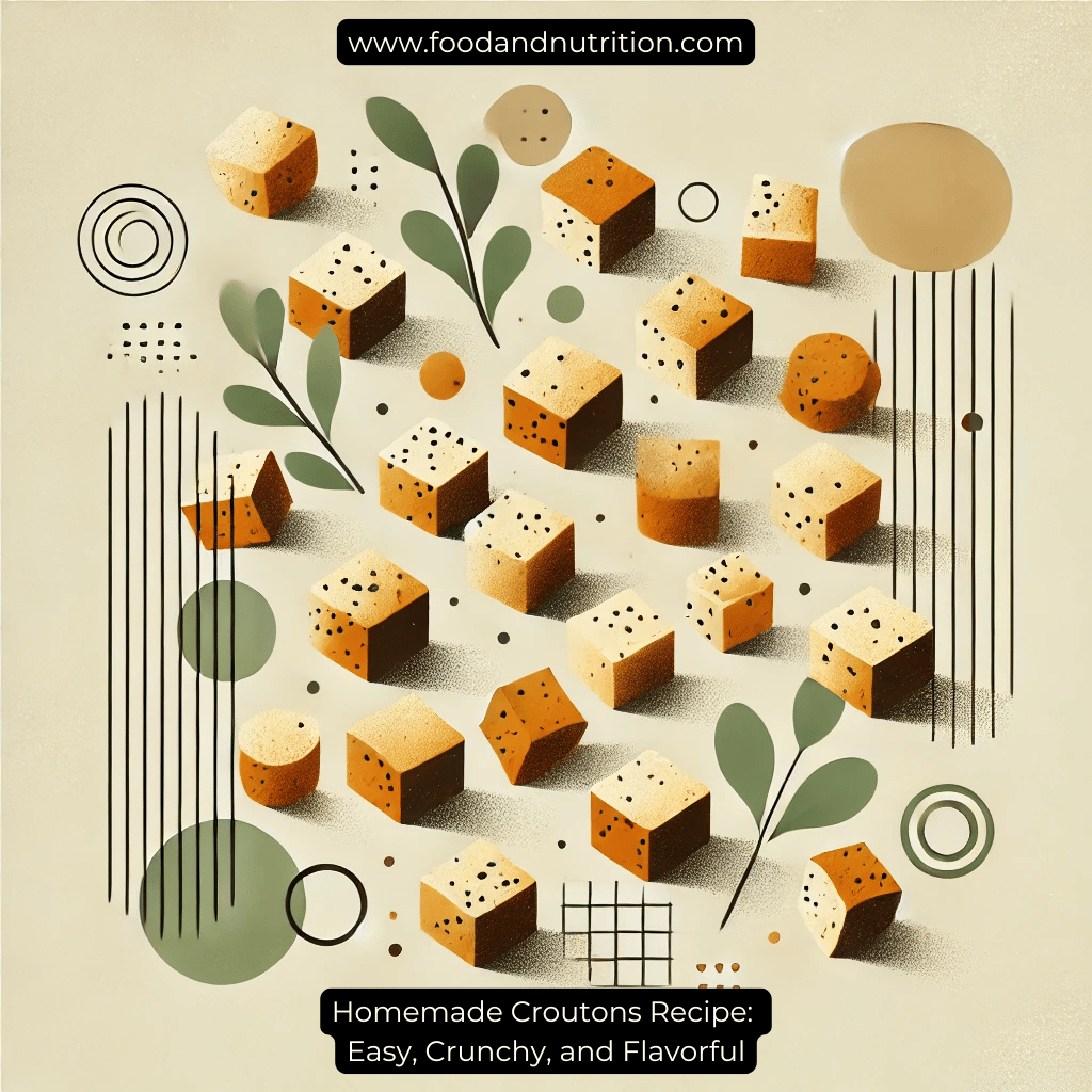 Homemade Croutons Recipe: Easy, Crunchy, and Flavorful