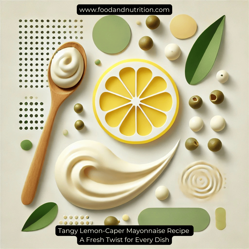 Tangy Lemon-Caper Mayonnaise Recipe – A Fresh Twist for Every Dish
