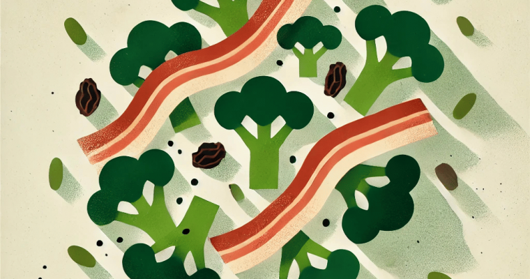 Flavorful Broccoli Salad with Bacon and Raisins – Easy & Nutritious Recipe