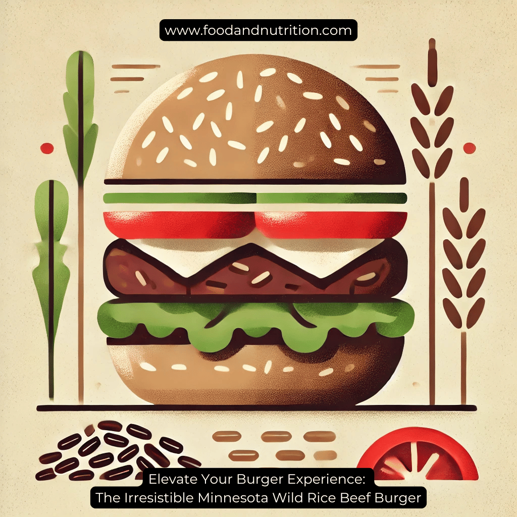Elevate Your Burger Experience: The Irresistible Minnesota Wild Rice Beef Burger