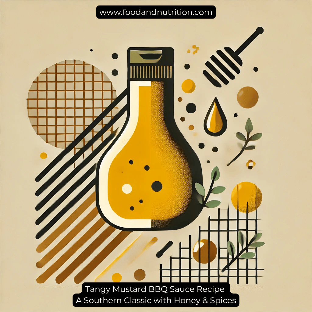 Tangy Mustard BBQ Sauce Recipe – A Southern Classic with Honey & Spices