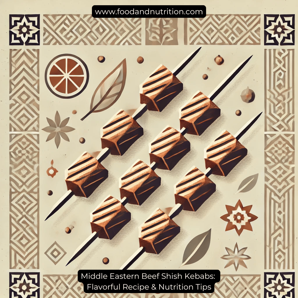Middle Eastern Beef Shish Kebabs: Flavorful Recipe & Nutrition Tips