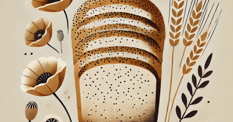 Moist and Easy Poppy Seed Bread Recipe with Citrus Glaze