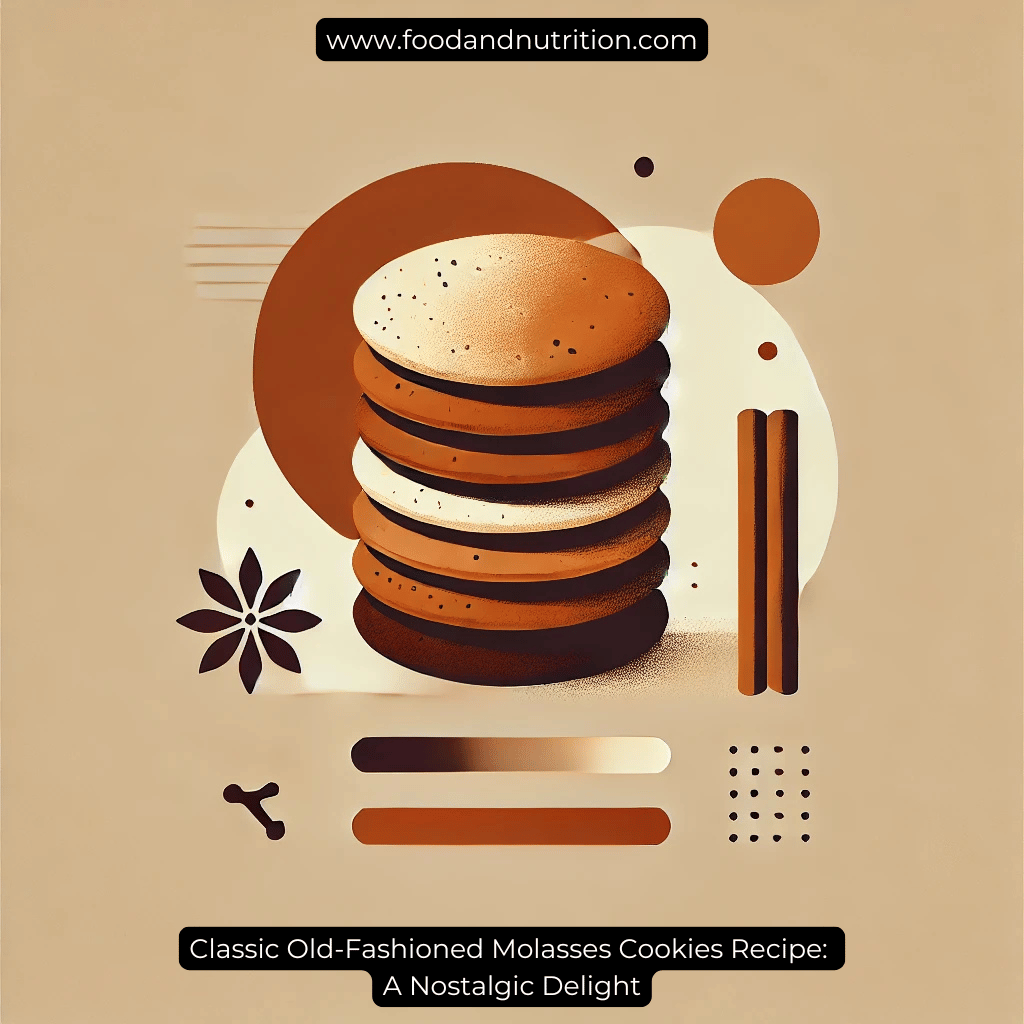 Classic Old-Fashioned Molasses Cookies Recipe: A Nostalgic Delight