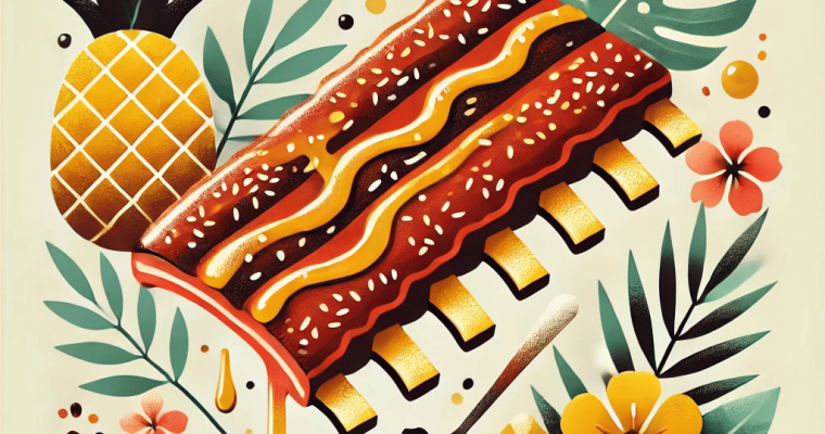 Hawaiian BBQ Spare Ribs Recipe: Smoky-Sweet Island Flavors