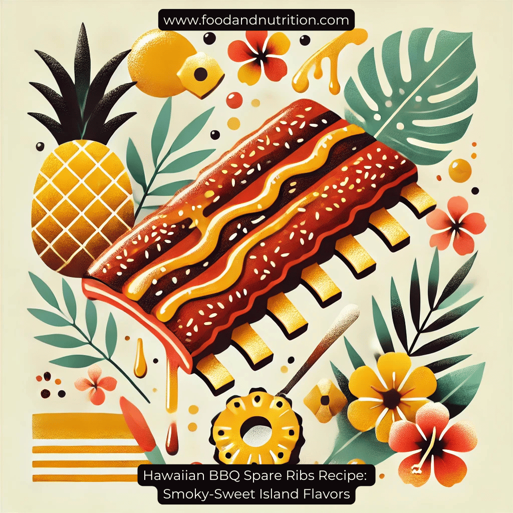 Hawaiian BBQ Spare Ribs Recipe: Smoky-Sweet Island Flavors
