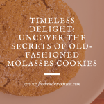 Old-Fashioned Molasses Cookies