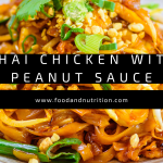 Thai Chicken with Peanut Sauce