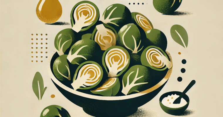 Garlic Roasted Brussels Sprouts with Red Pepper and Onion – Easy & Healthy!