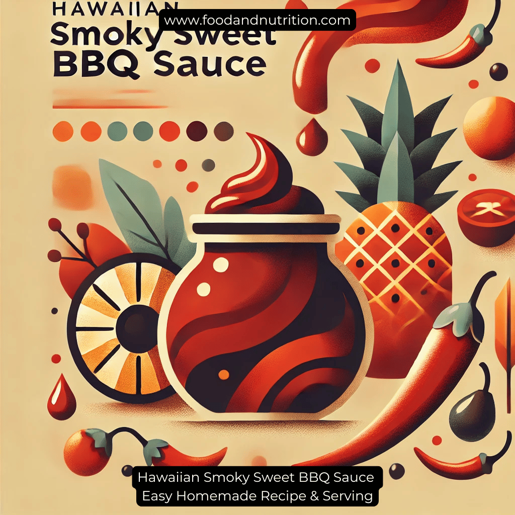 Hawaiian Smoky Sweet BBQ Sauce – Easy Homemade Recipe & Serving
