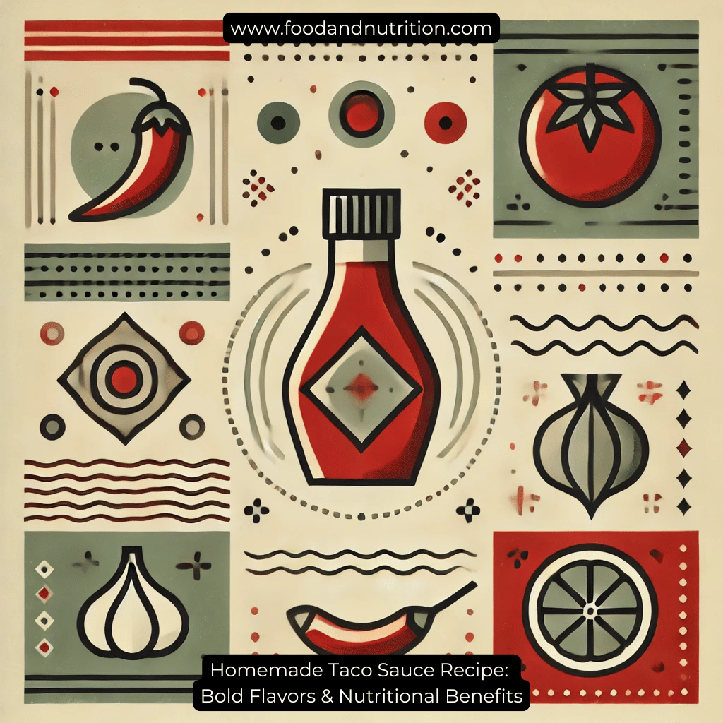 Homemade Taco Sauce Recipe: Bold Flavors & Nutritional Benefits