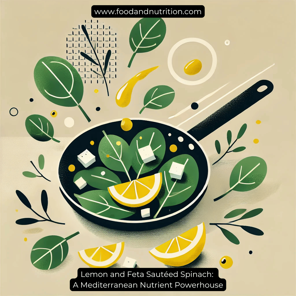 Lemon and Feta Sautéed Spinach: A Mediterranean Nutrient Powerhouse