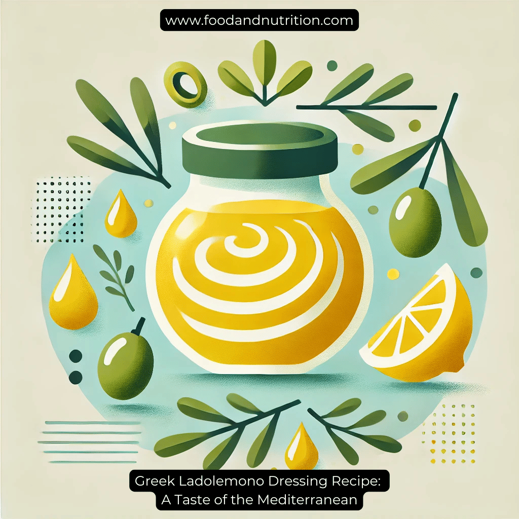 Greek Ladolemono Dressing Recipe: A Taste of the Mediterranean