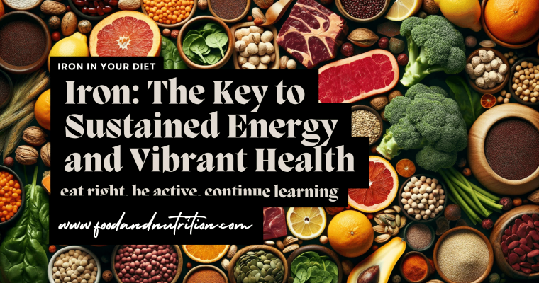 Iron: The Key to Sustained Energy and Vibrant Health