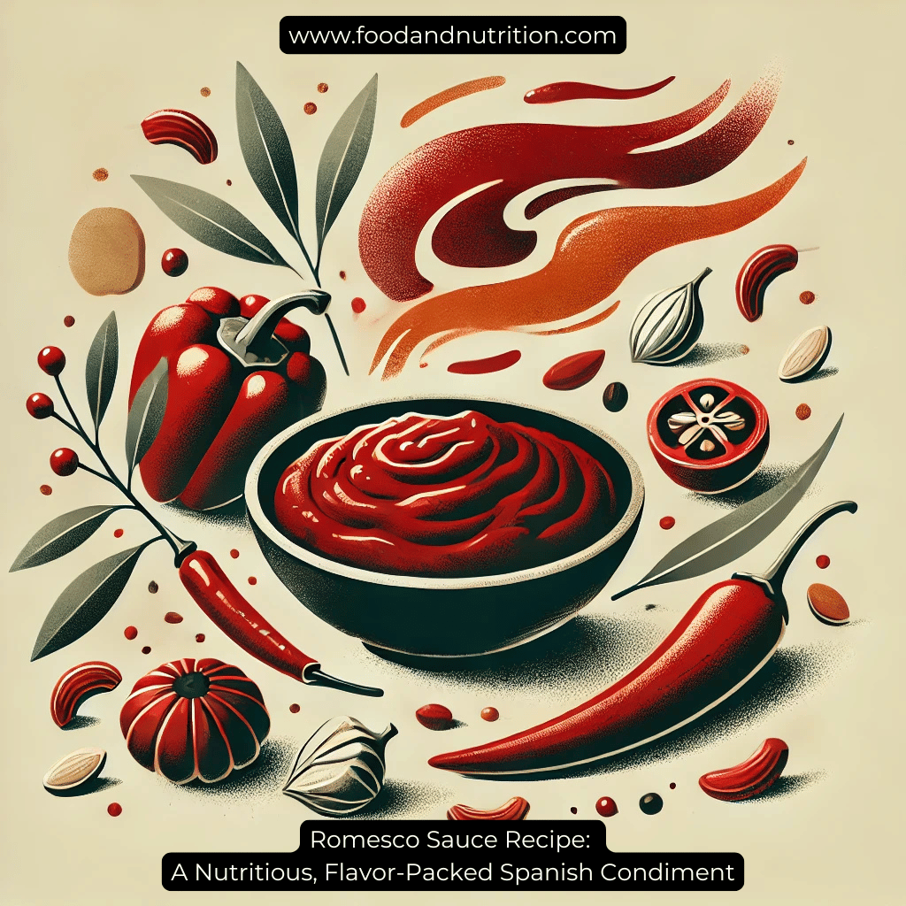 Romesco Sauce Recipe: A Nutritious, Flavor-Packed Spanish Condiment