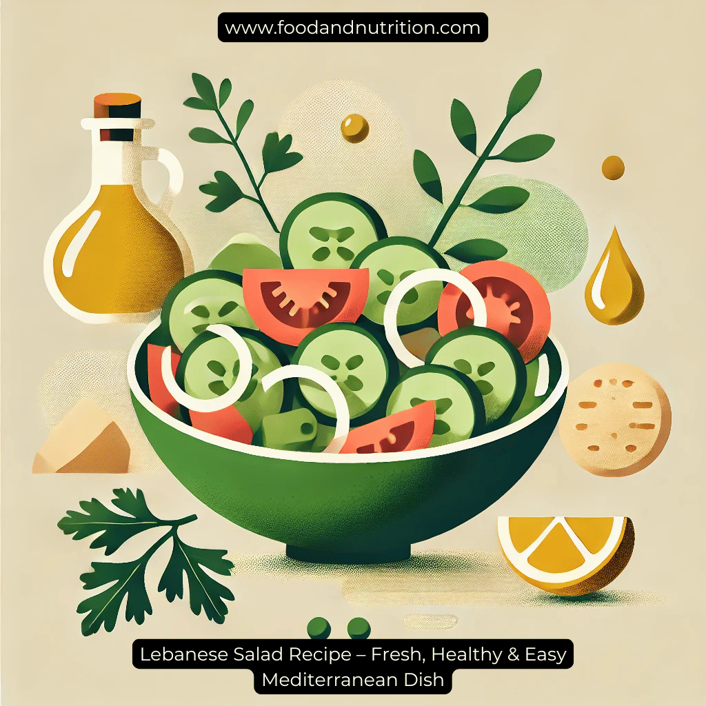 Rediscovering Lebanese Salad: A Refreshing Delight with a Rich Heritage