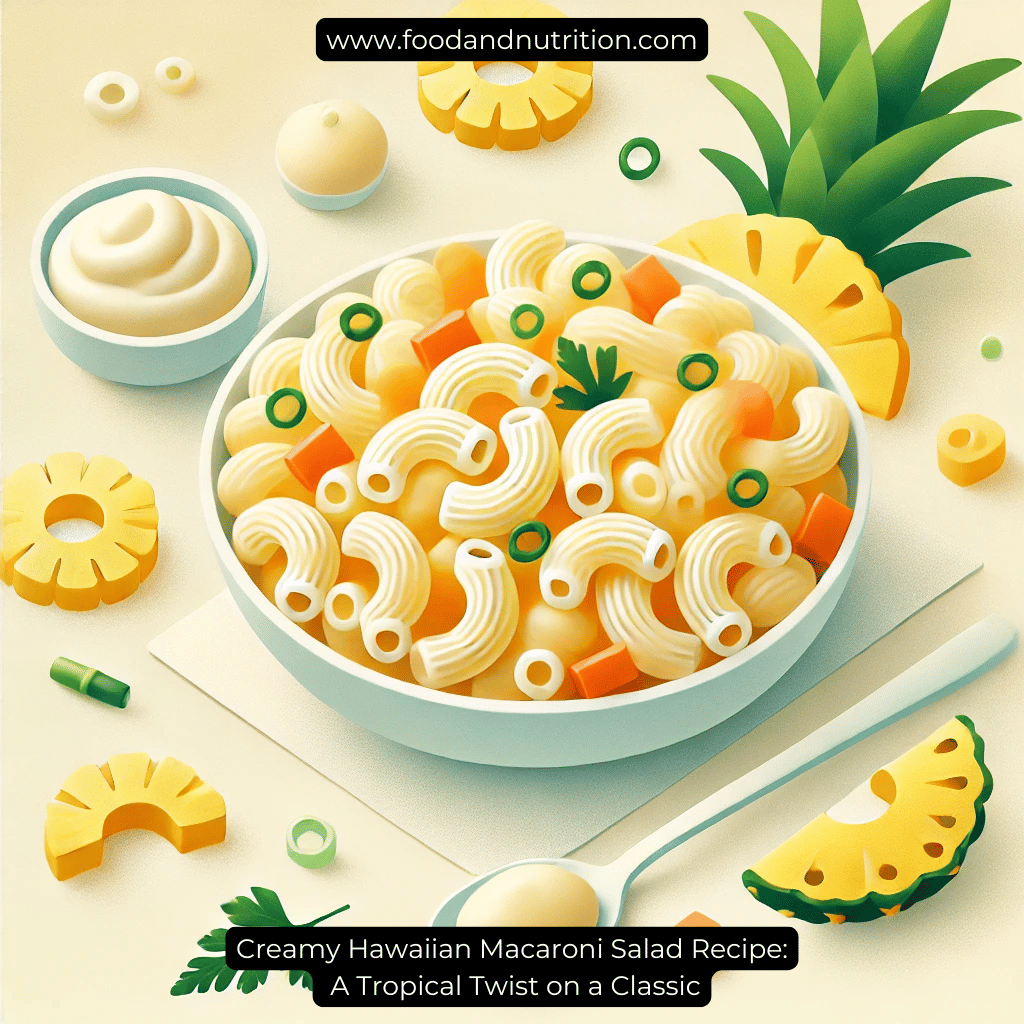 Creamy Hawaiian Macaroni Salad Recipe: A Tropical Twist on a Classic