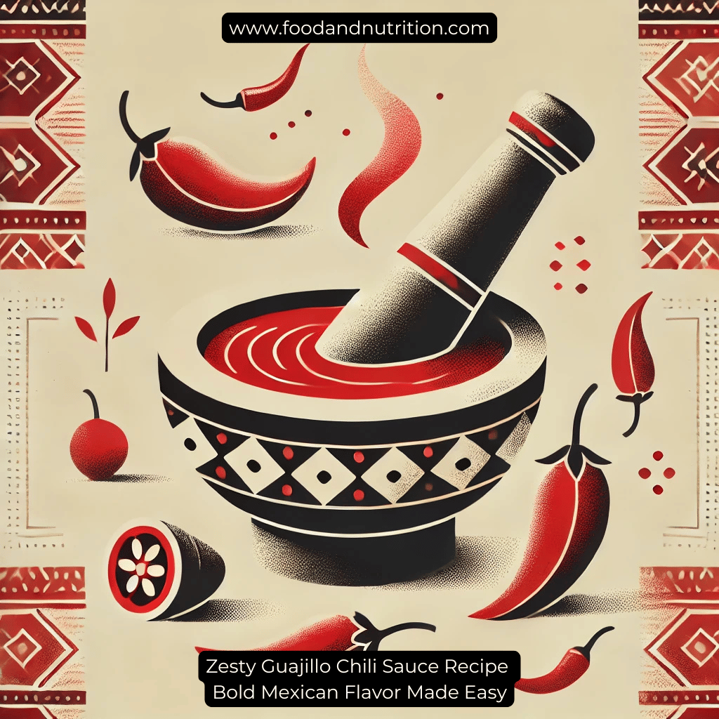 Zesty Guajillo Chili Sauce Recipe – Bold Mexican Flavor Made Easy