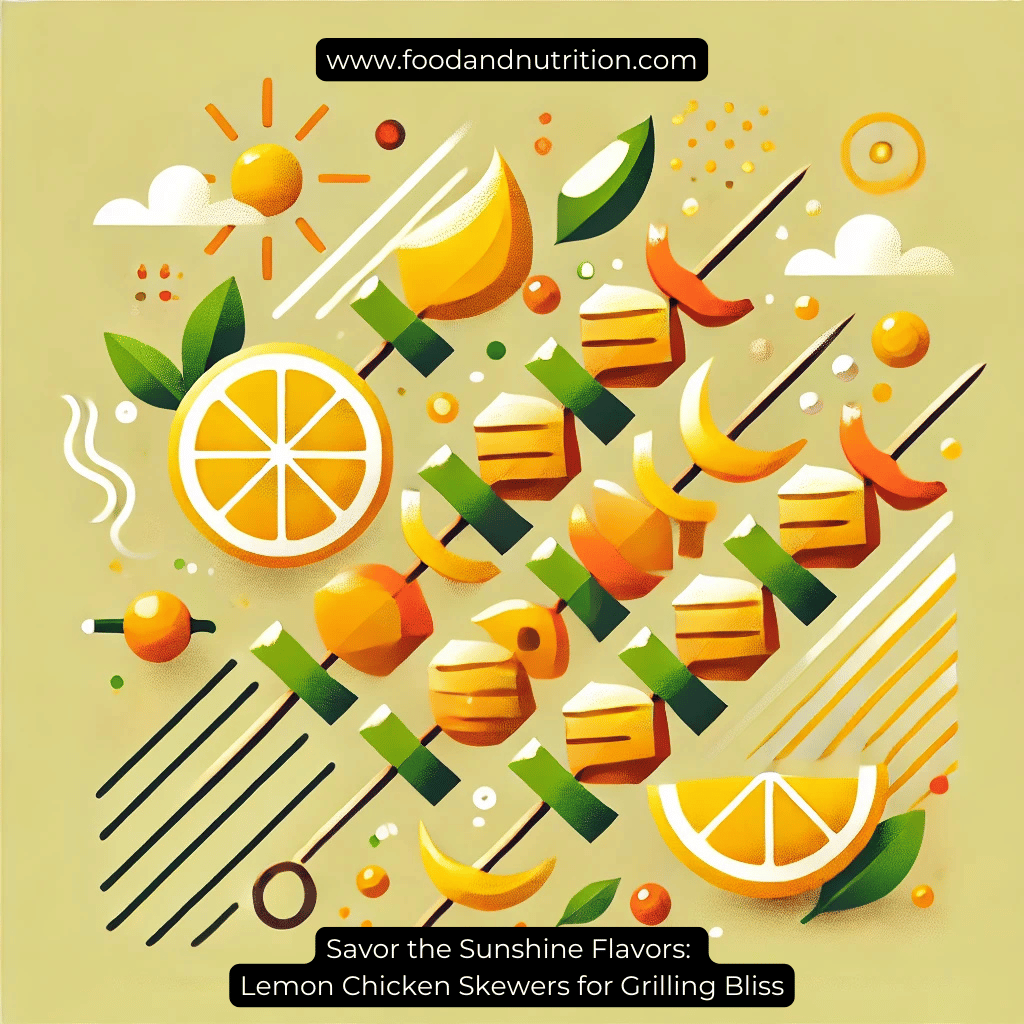 Savor the Sunshine Flavors: Lemon Chicken Skewers for Grilling Bliss