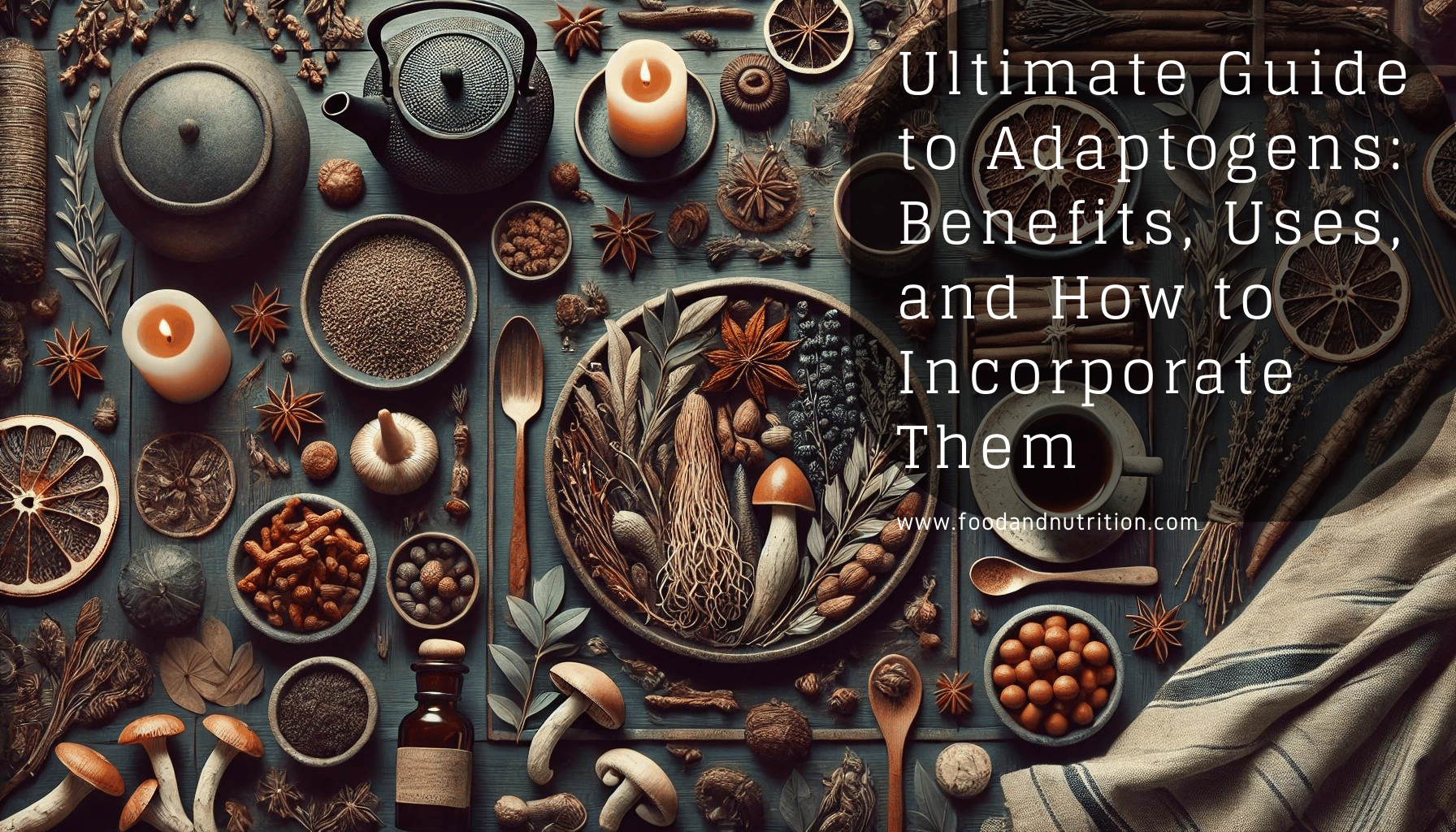Ultimate Guide to Adaptogens: Benefits, Uses, and How to Incorporate Them