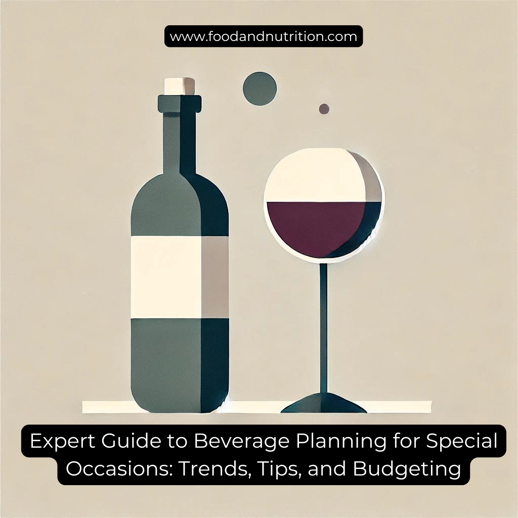 Expert Guide to Beverage Planning for Special Occasions: Trends, Tips, and Budgeting