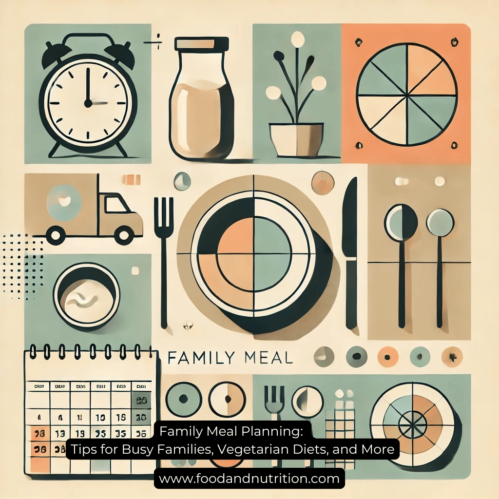 Family Meal Planning: Tips for Busy Families, Vegetarian Diets, and More