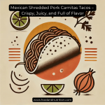 Mexican Shredded Pork Carnitas Tacos