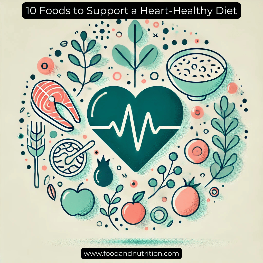 10 Foods to Support a Heart-Healthy Diet