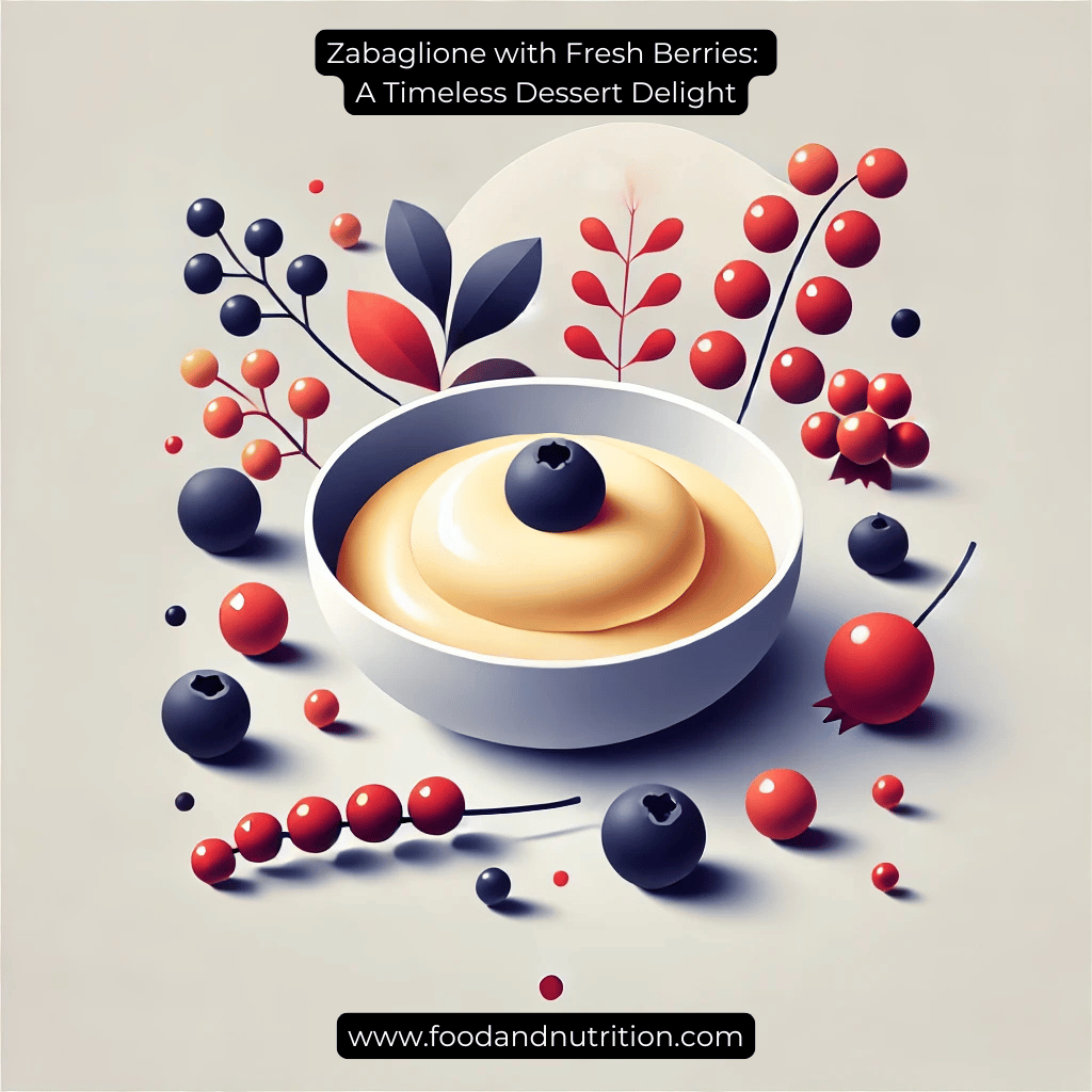Zabaglione with Fresh Berries: A Timeless Dessert Delight