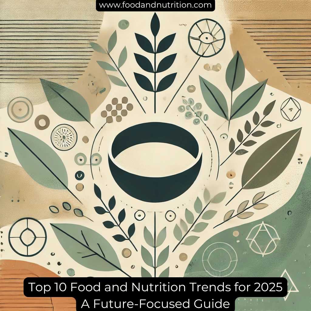 Top 10 Food and Nutrition Trends for 2025: A Future-Focused Guide