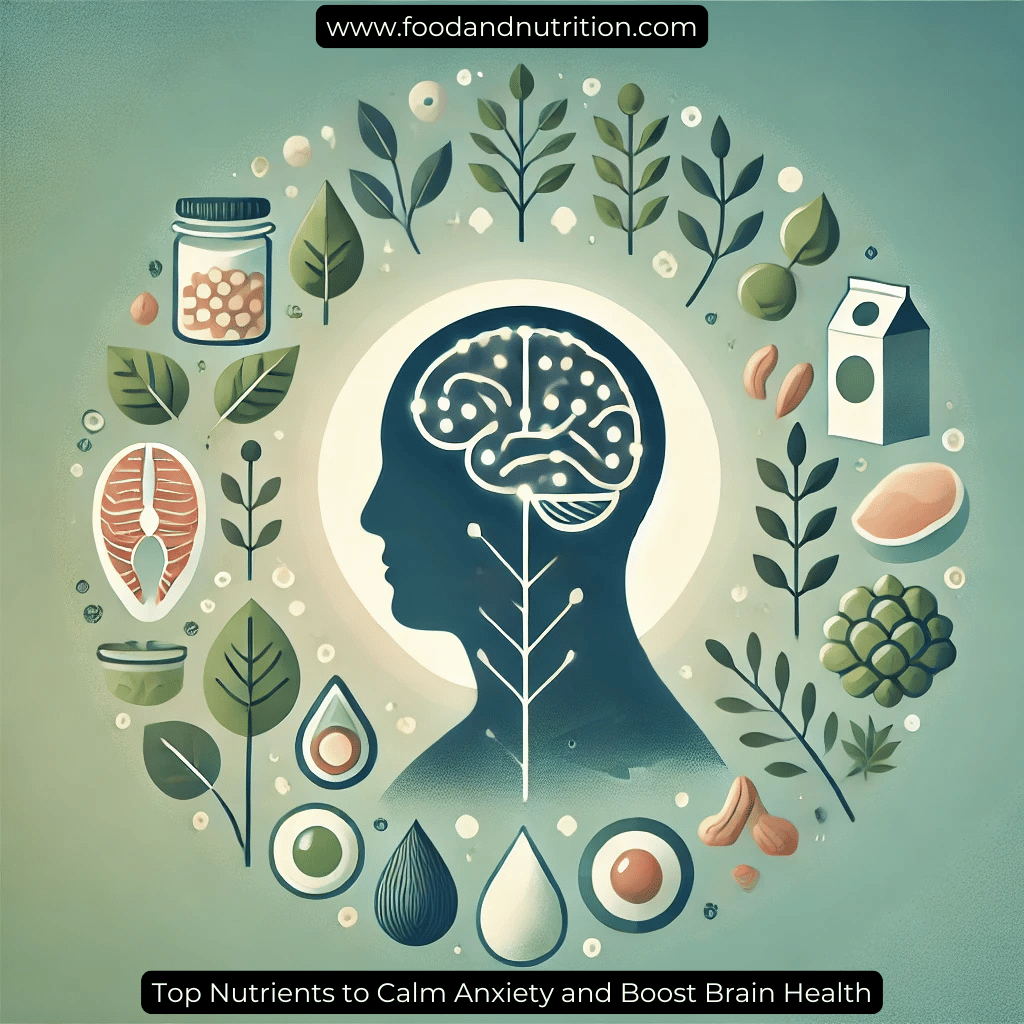 Top Nutrients to Calm Anxiety and Boost Brain Health
